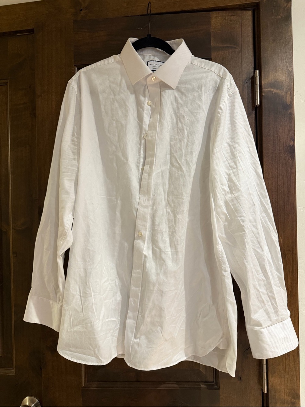 Charles Tyrwhitt - Luxury Twill Shirt - White